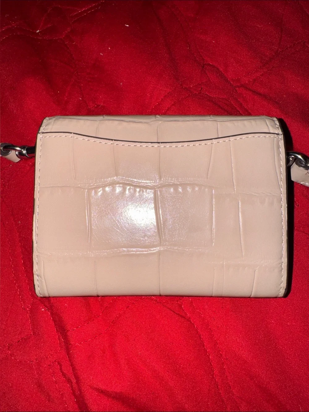 Coach compact croc